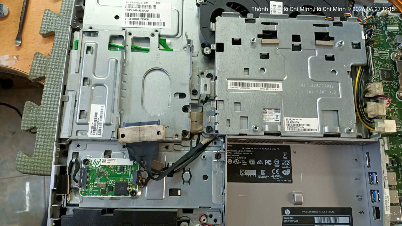 HP ALL IN ONE 600 G2 I5 6500T 8GB 256GB 21.5"FHD
